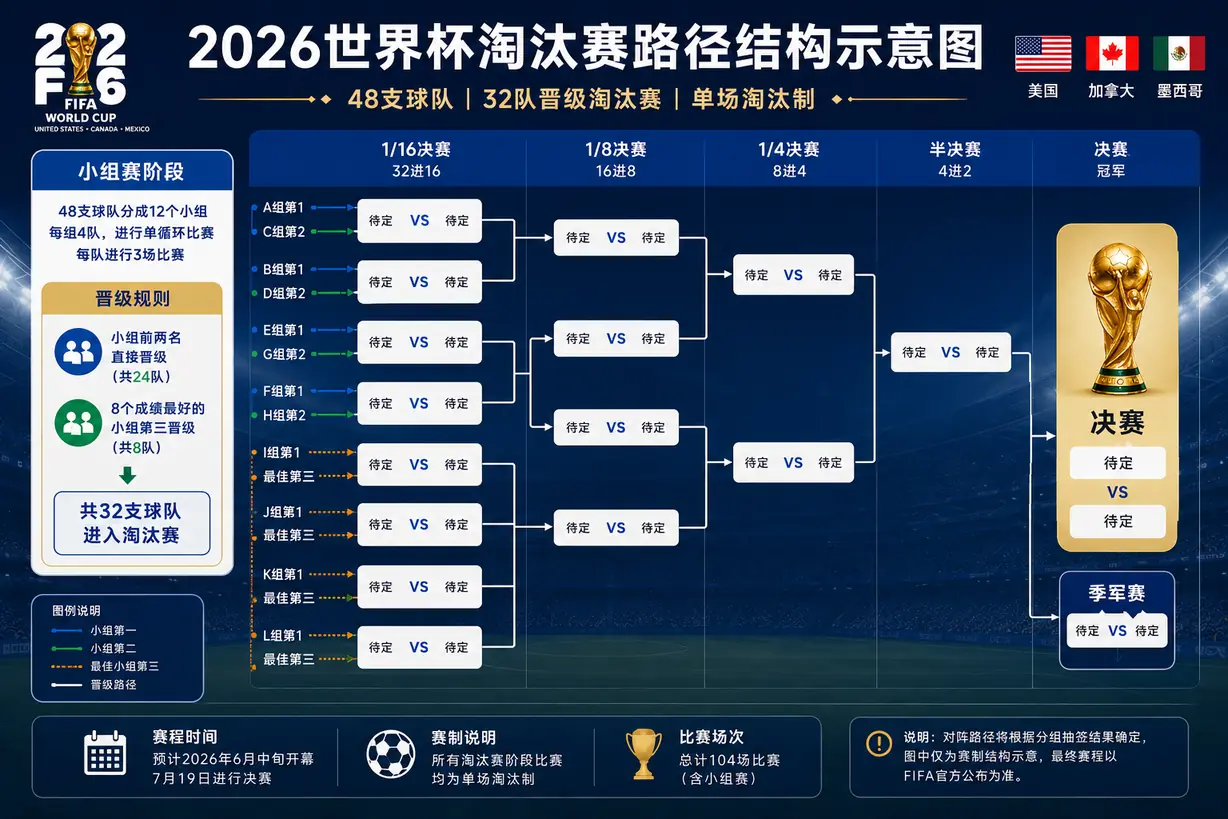 2026世界杯赛程全知道！比赛时间、赛制、晋级规则一文看清