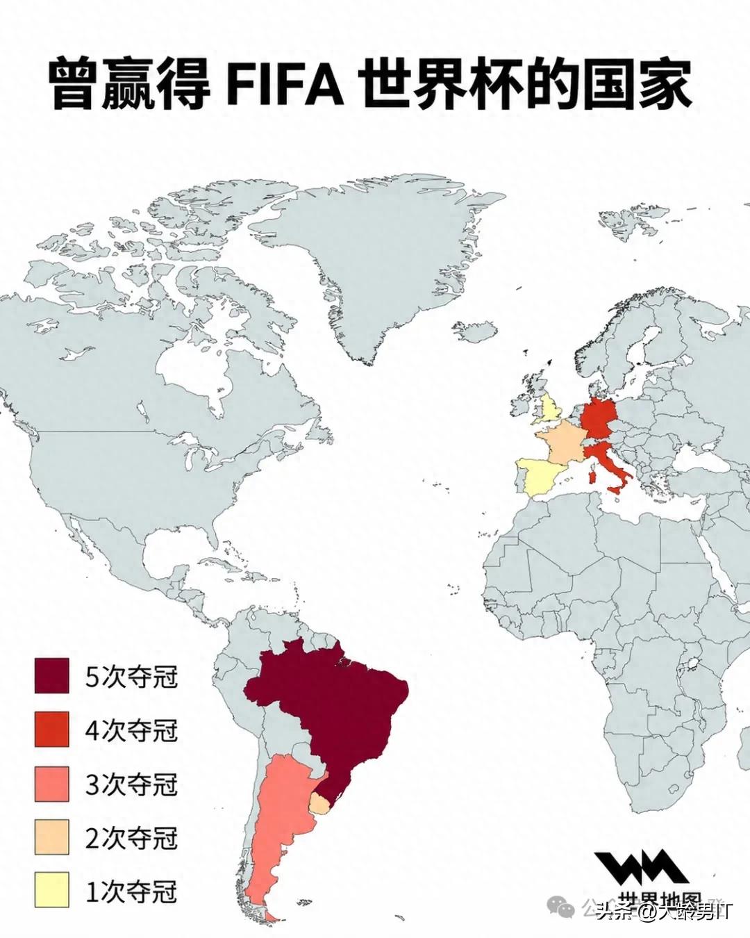 2026世界杯倒计时!百年仅8国夺冠,你的主队上榜了吗?