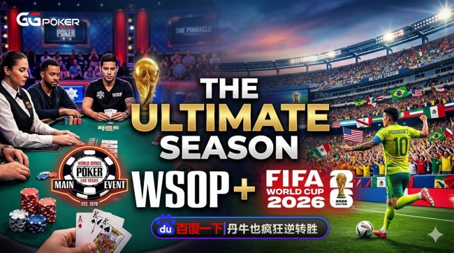2026美加墨世界杯激战正酣，与WSOP撞期引全球关注
